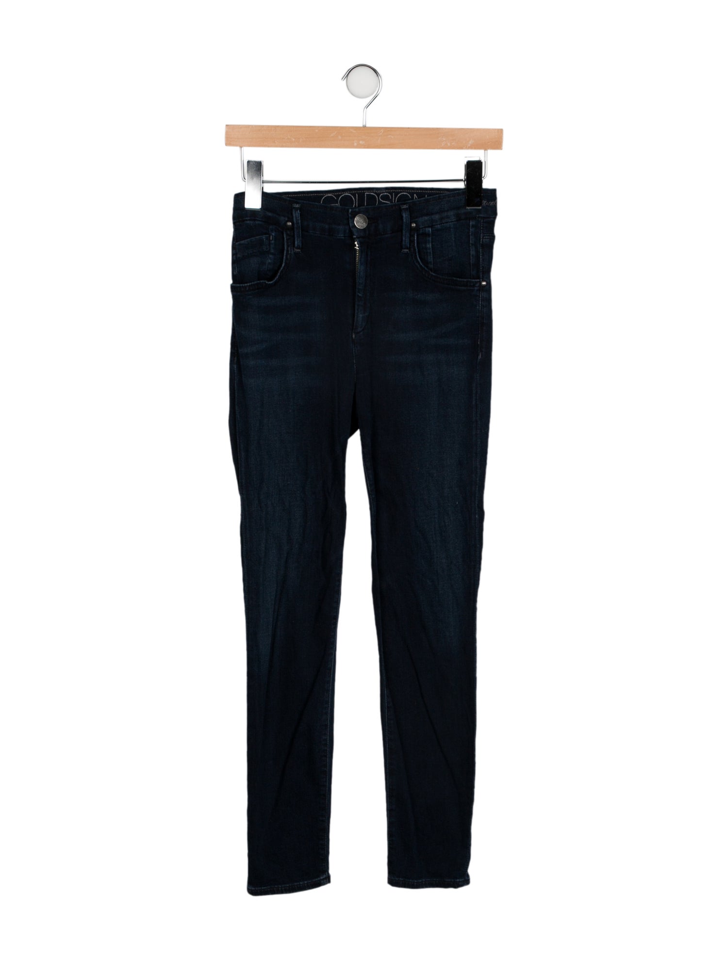 GoldSign Mid-Rise Skinny Leg Jeans