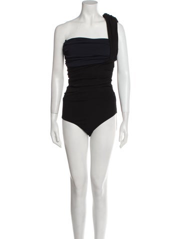 GoldSign Tops One-Shoulder Sleeveless Bodysuit XS