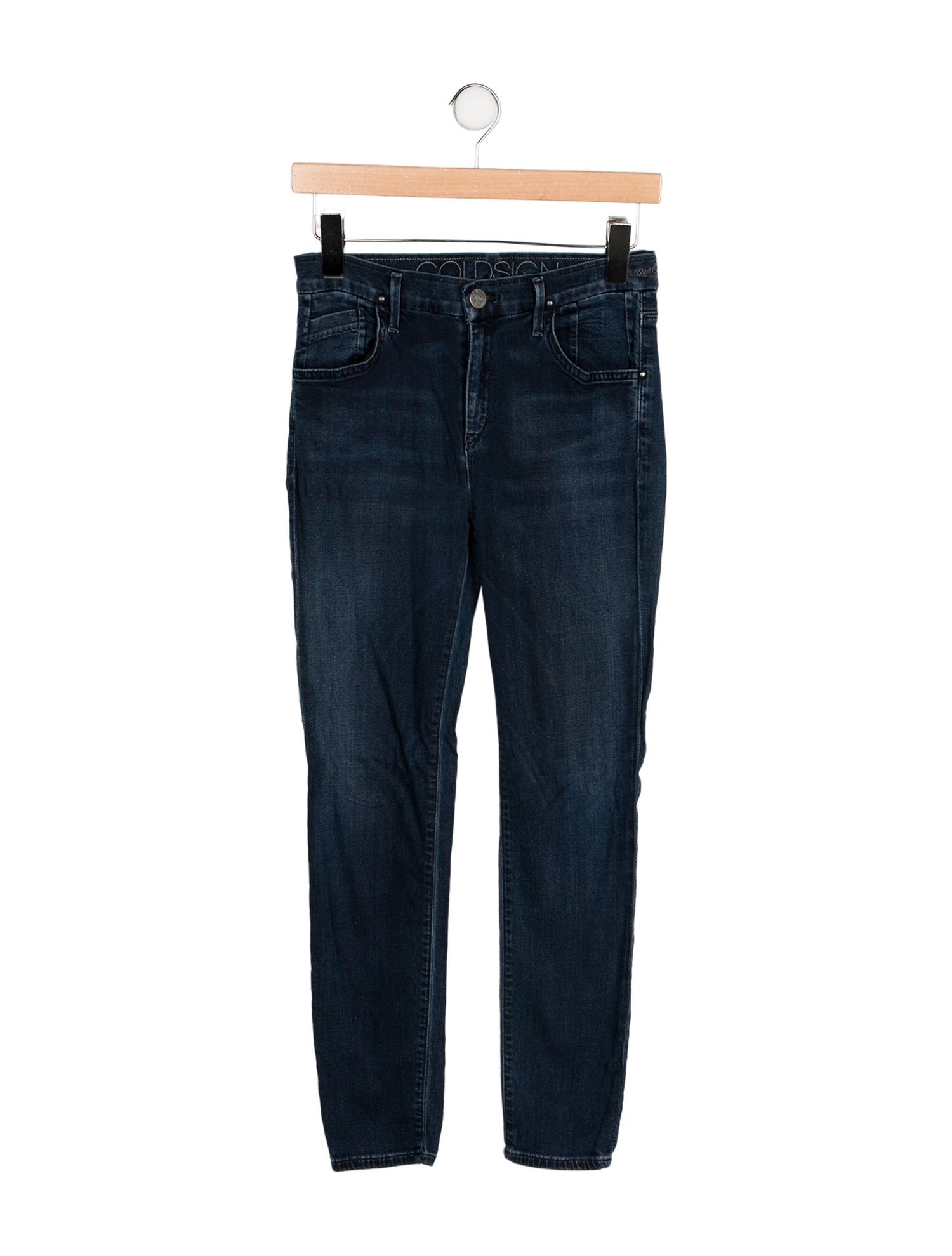 GoldSign Mid-Rise Skinny Leg Jeans