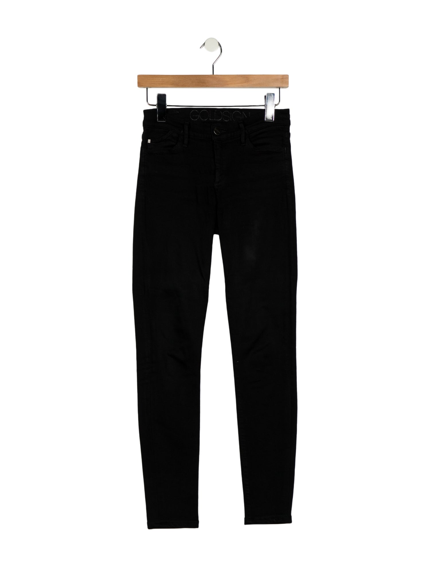 GoldSign Mid-Rise Skinny Leg Jeans