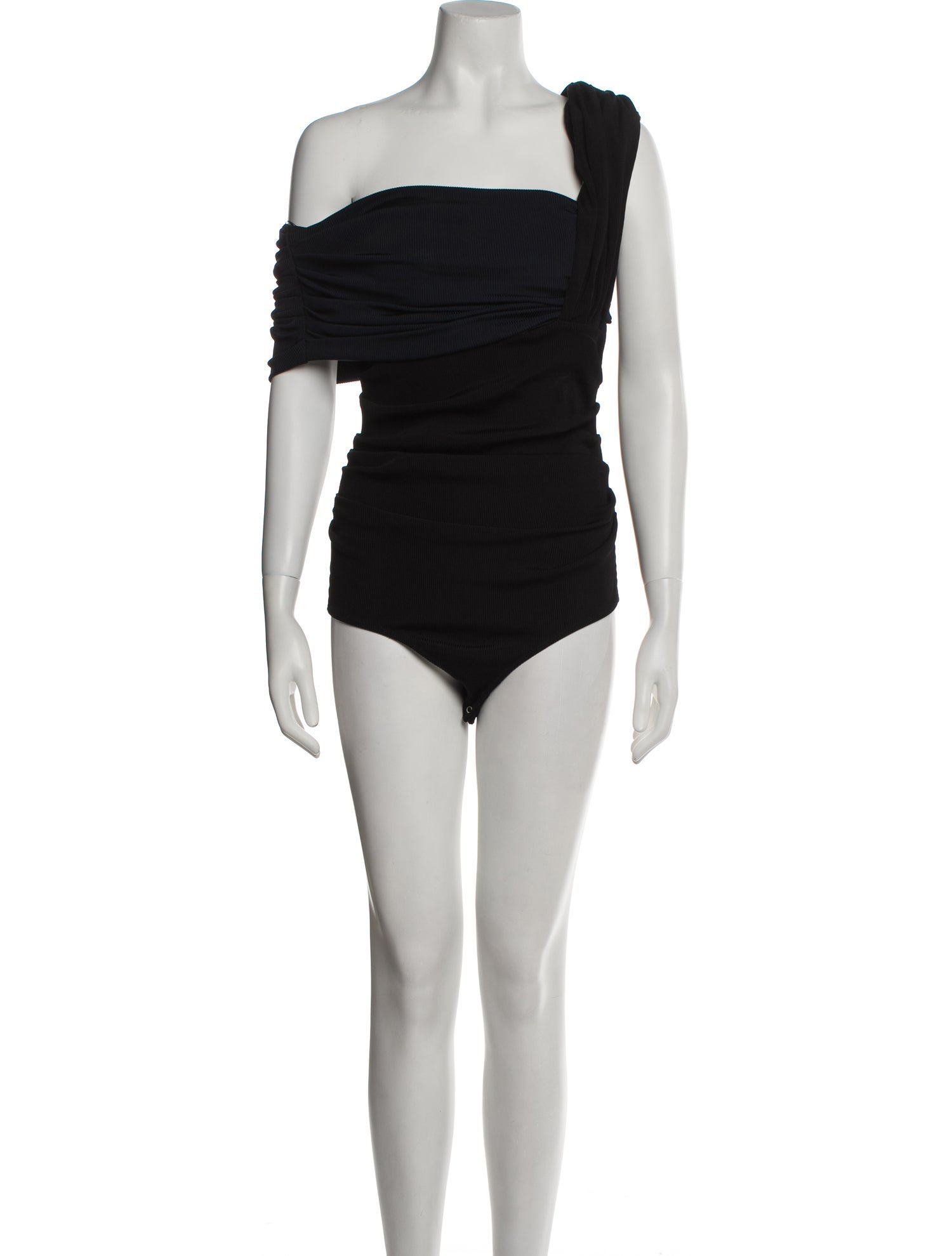 GoldSign Square Neckline Short Sleeve Bodysuit