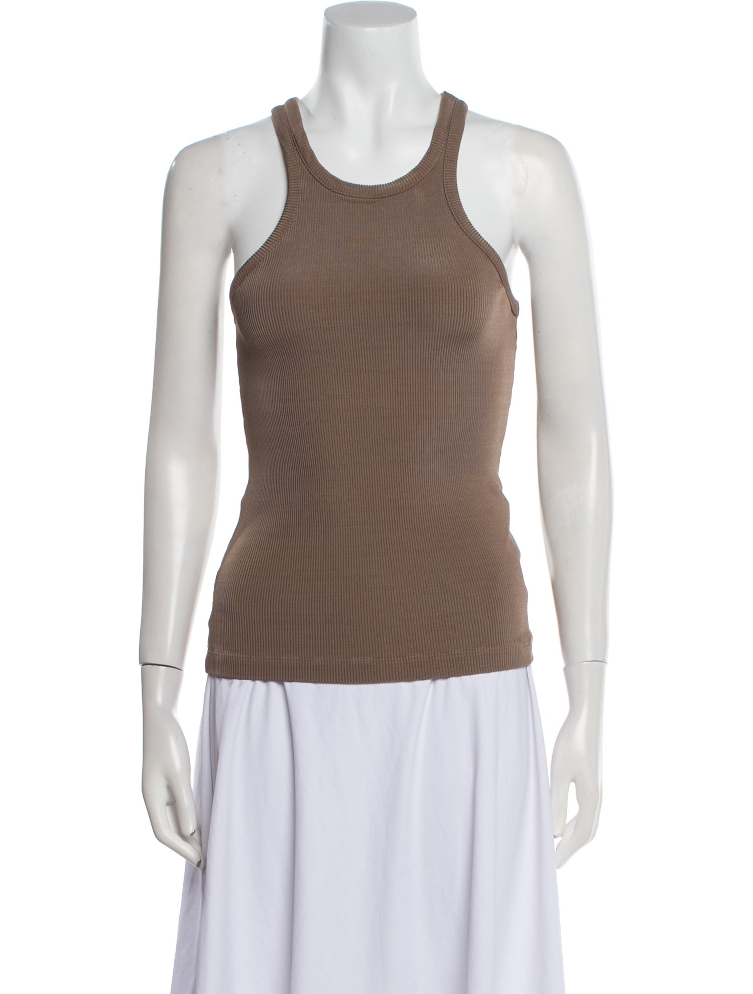 GoldSign Scoop Neck Sleeveless Top