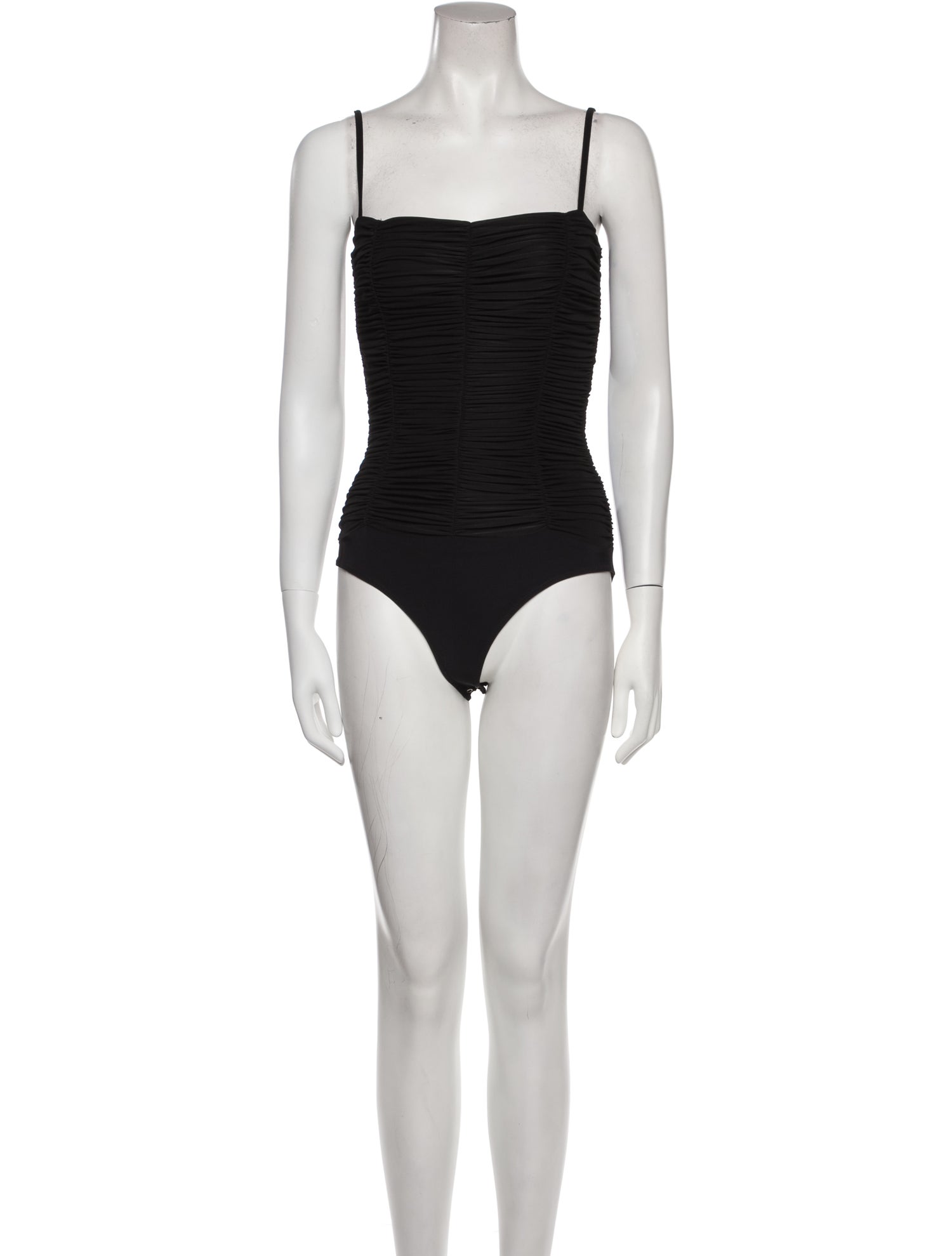 GoldSign Square Neckline Sleeveless Bodysuit