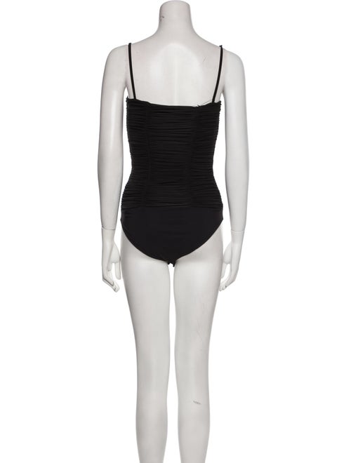 GoldSign Square Neckline Sleeveless Bodysuit