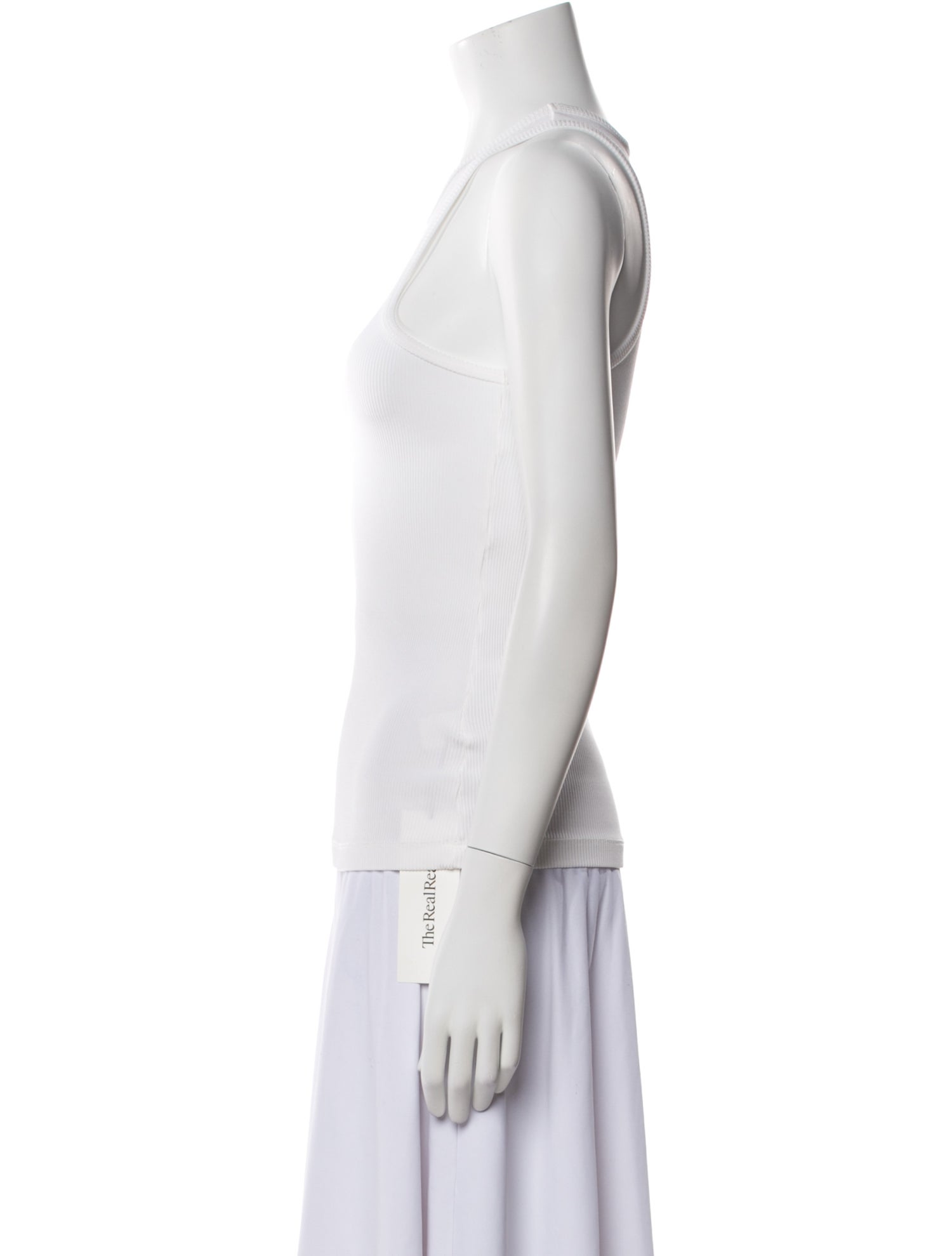 GoldSign Crew Neck Sleeveless Top