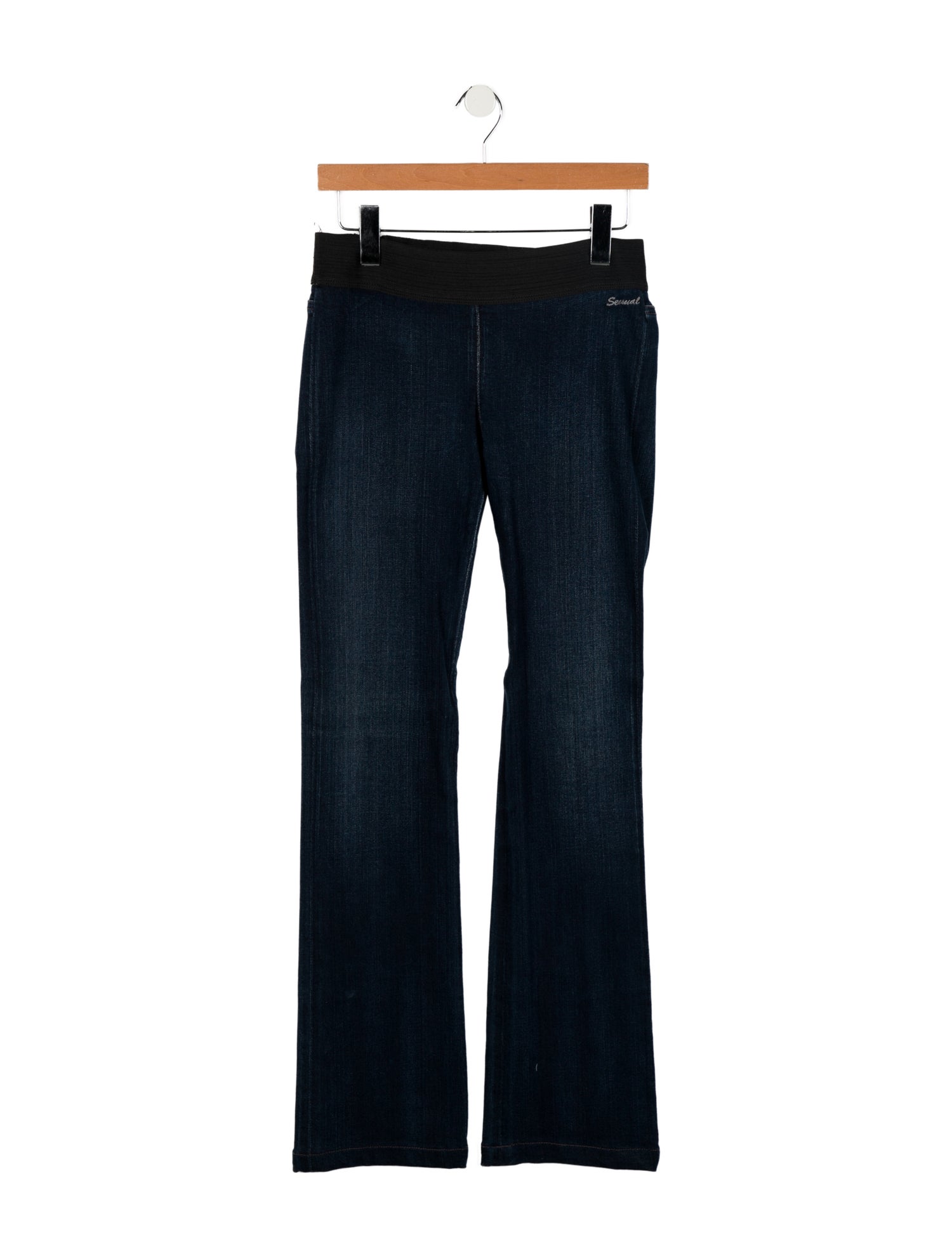 GoldSign Low-Rise Skinny Leg Jeans