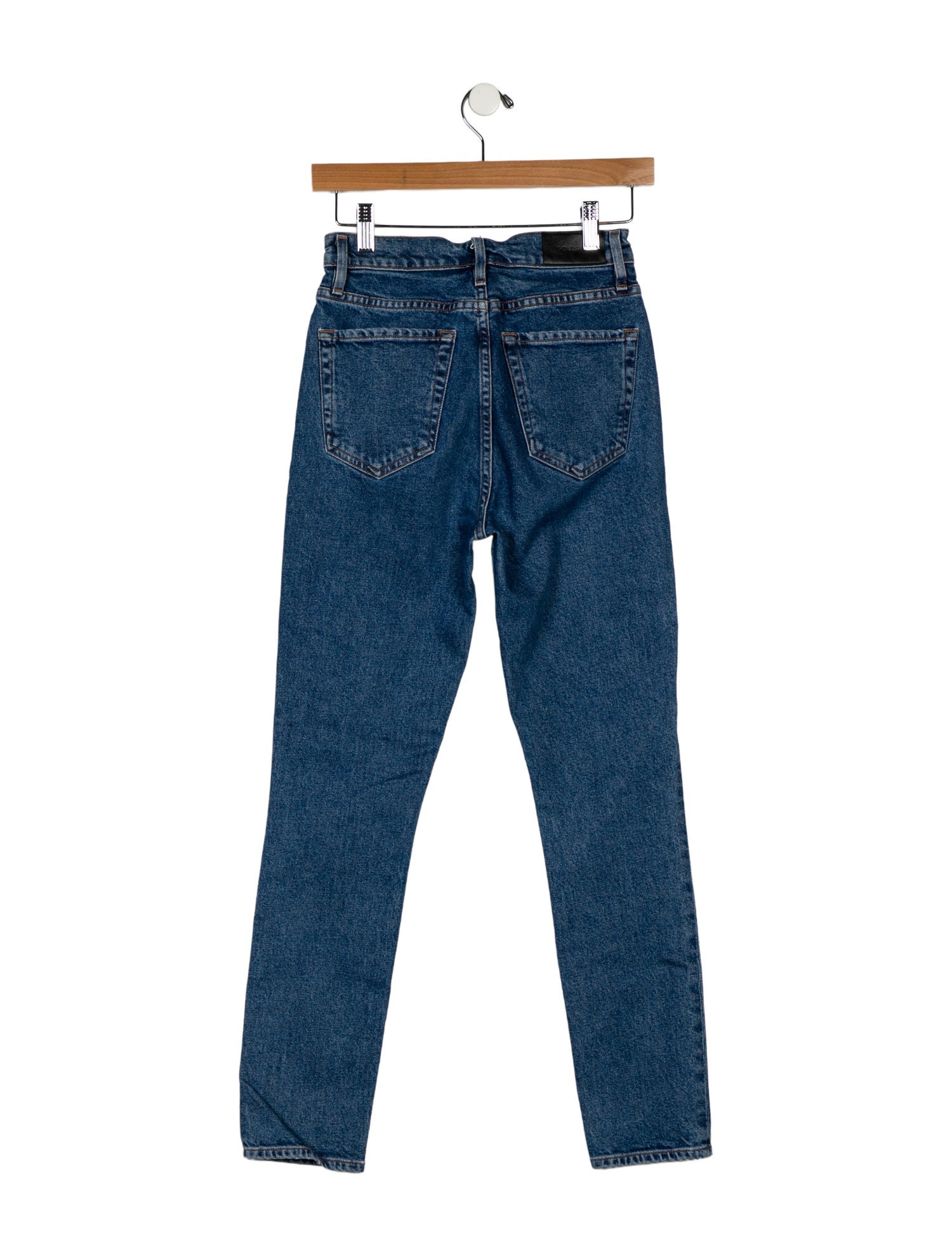 GoldSign Mid-Rise Skinny Leg Jeans