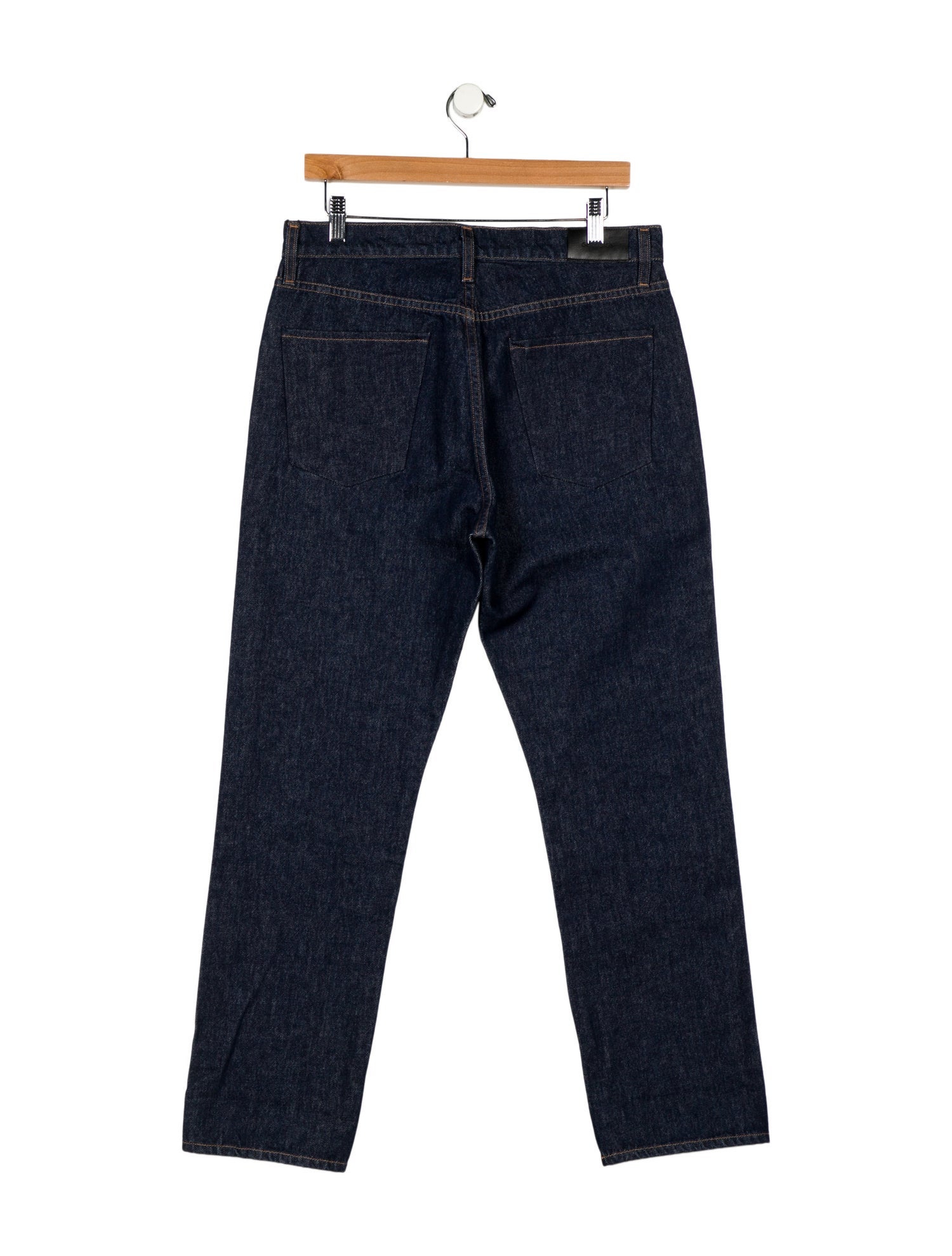 GoldSign High-Rise Straight Leg Jeans