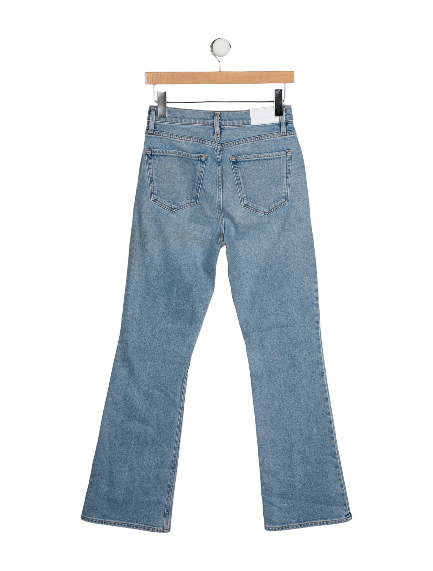 GoldSign High-Rise Wide Leg Jeans