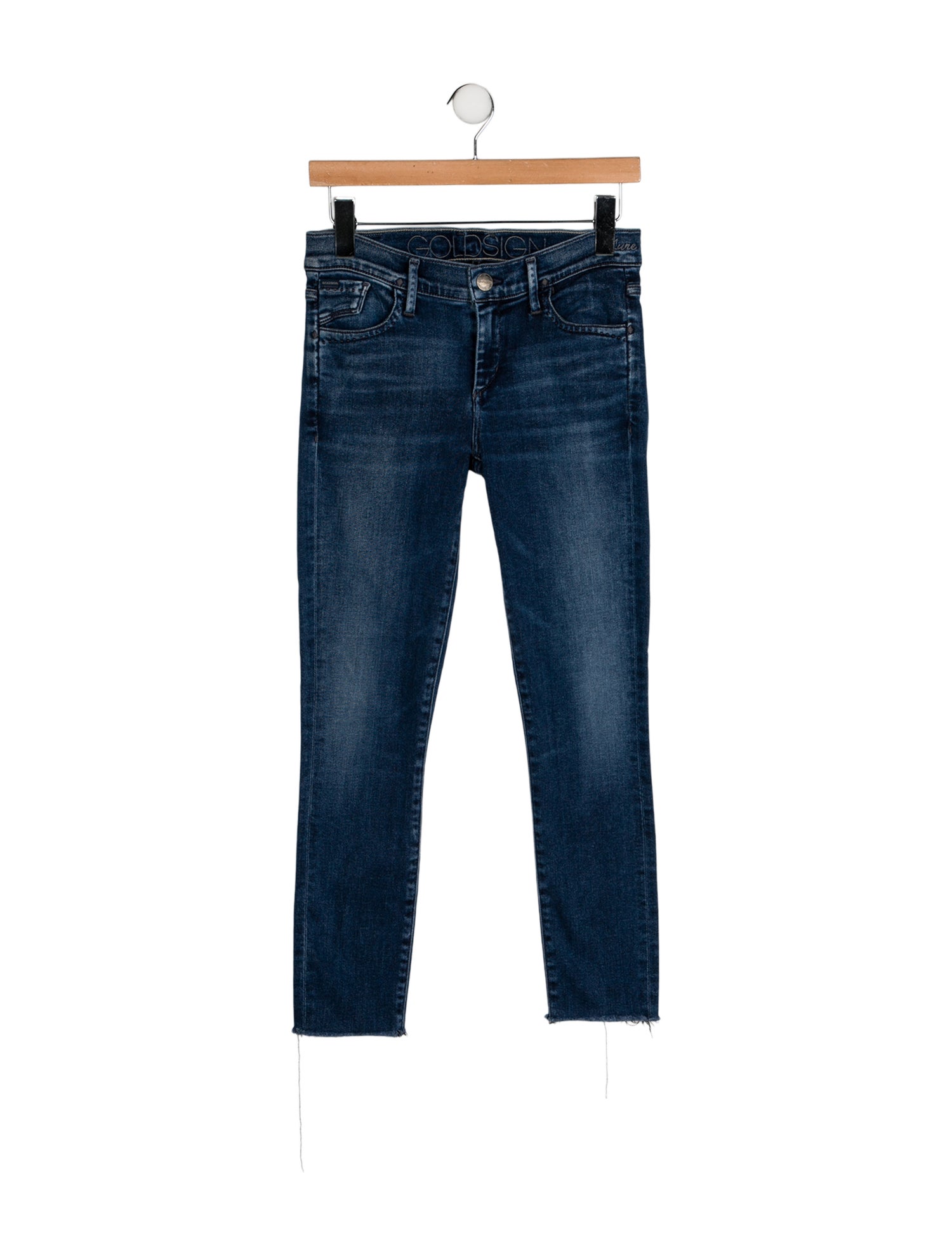 GoldSign Mid-Rise Skinny Leg Jeans