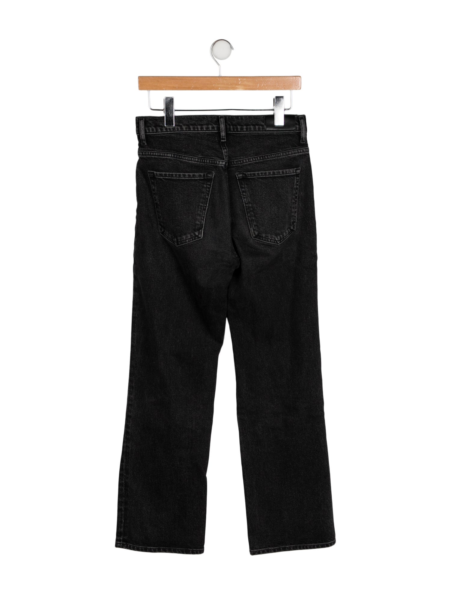 GoldSign High-Rise Wide Leg Jeans