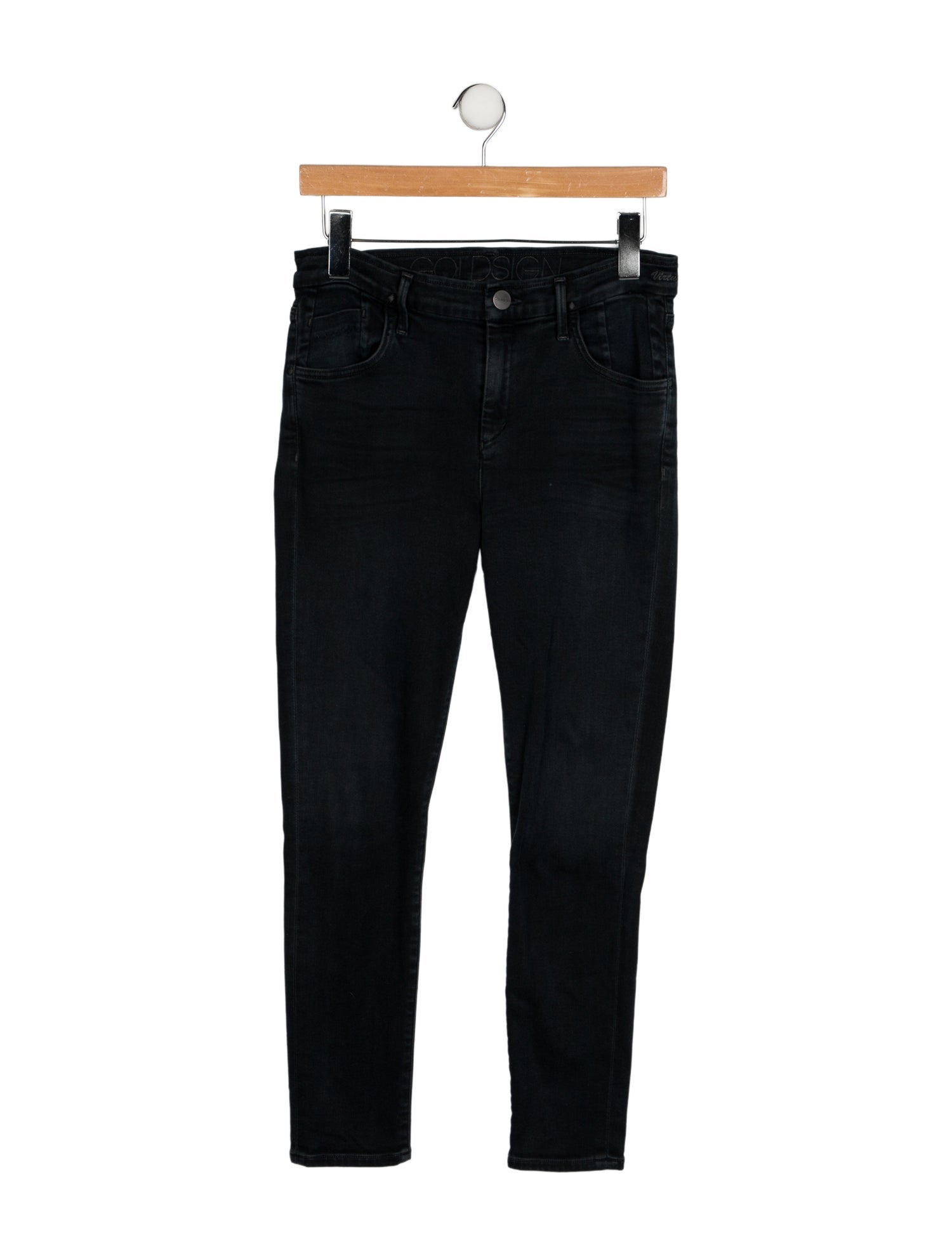 GoldSign Mid-Rise Skinny Leg Jeans