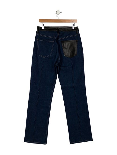 GoldSign High-Rise Wide Leg Jeans