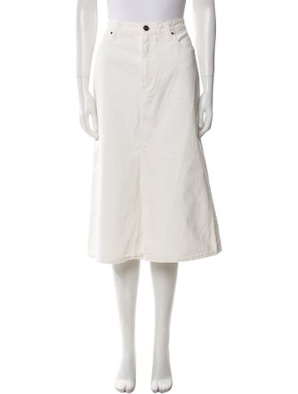 GoldSign Midi Length Skirt