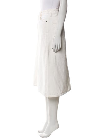 GoldSign Midi Length Skirt