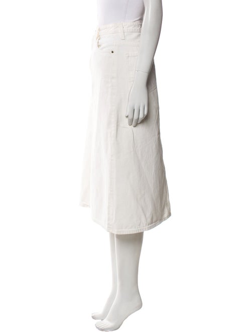 GoldSign Midi Length Skirt