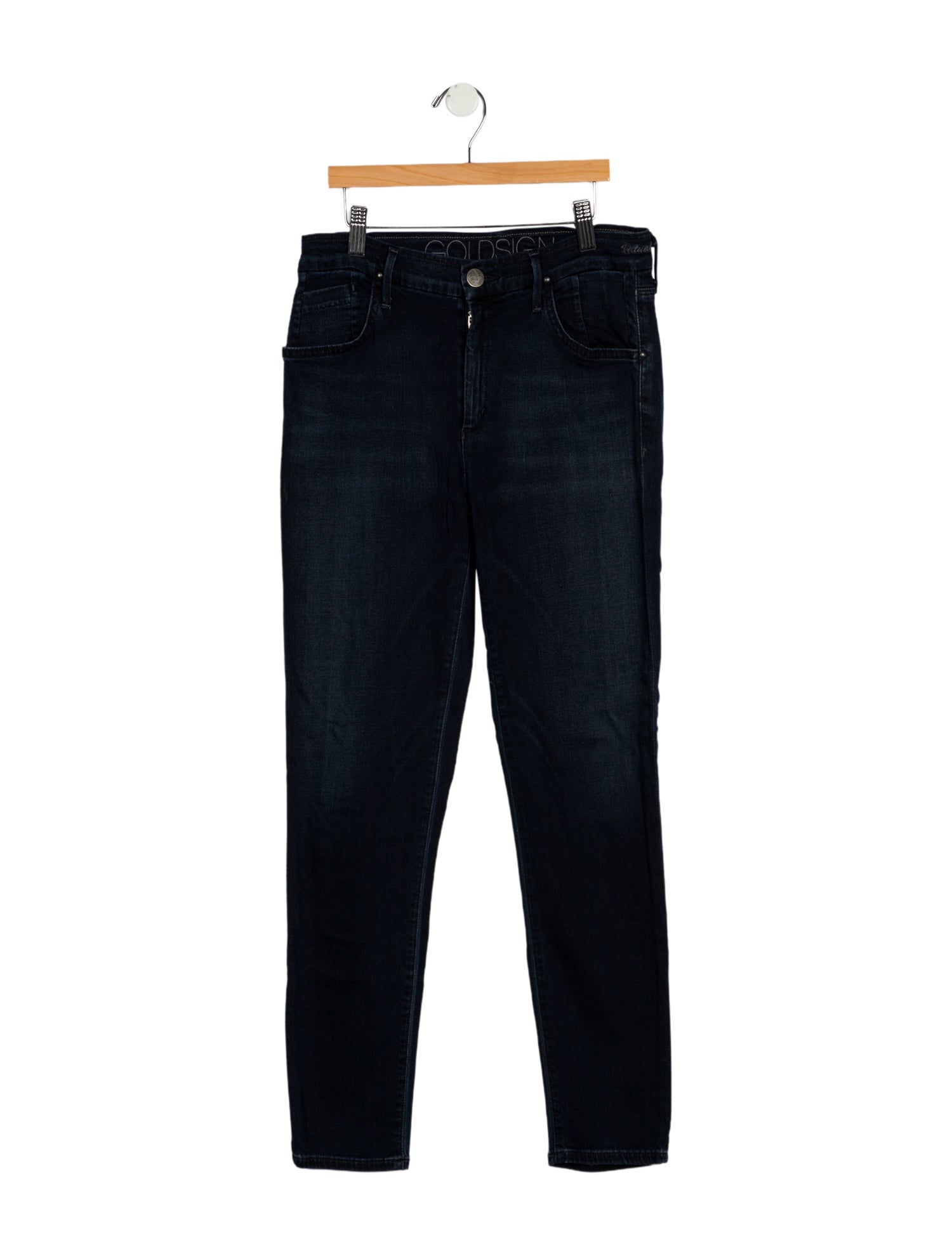 GoldSign Mid-Rise Skinny Leg Jeans