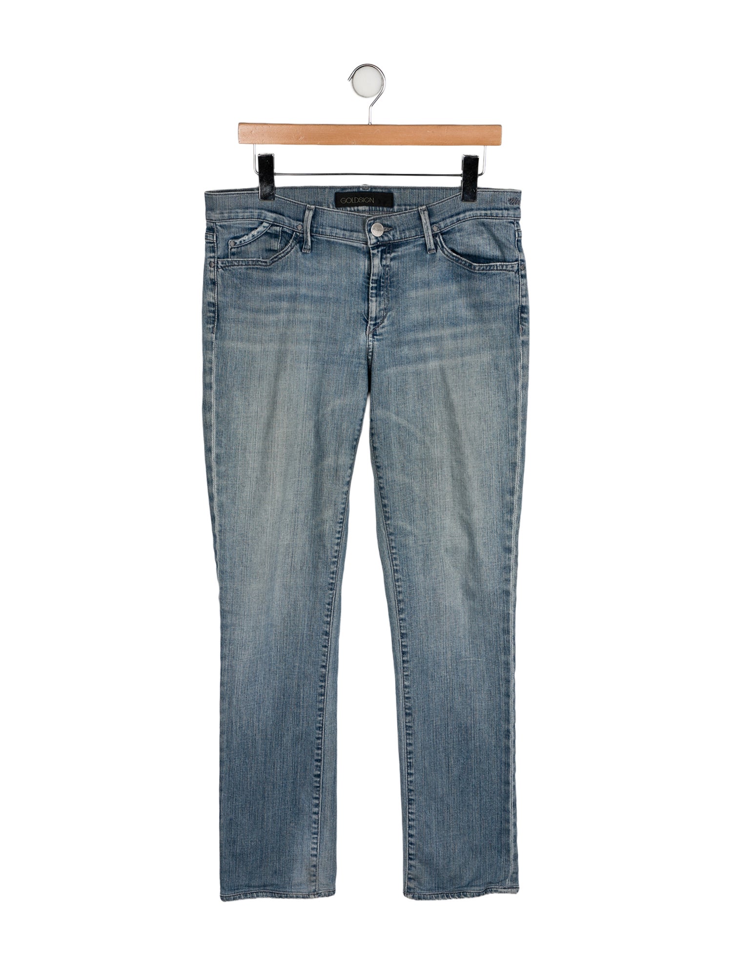 GoldSign Straight Leg Pants