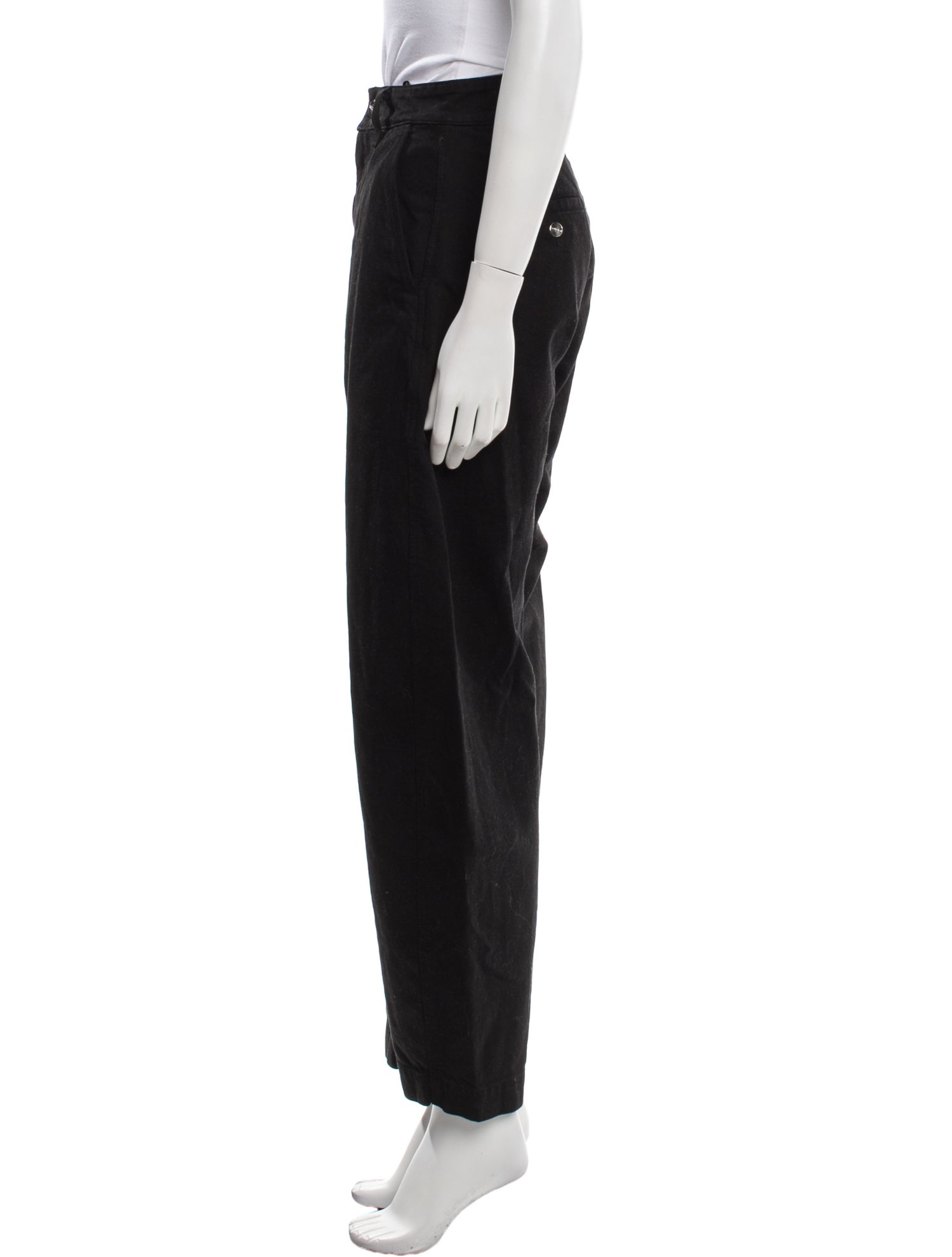 GoldSign High-Rise Straight Leg Jeans