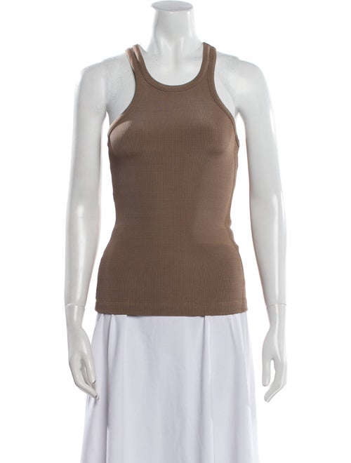 GoldSign Scoop Neck Sleeveless Top