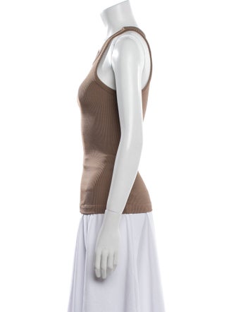 GoldSign Scoop Neck Sleeveless Top