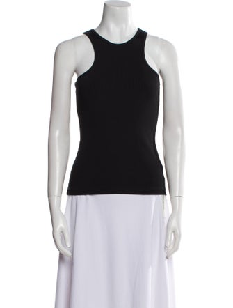 GoldSign Scoop Neck Sleeveless Top