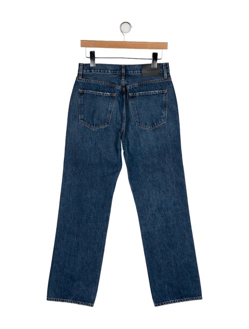 GoldSign High-Rise Wide Leg Jeans