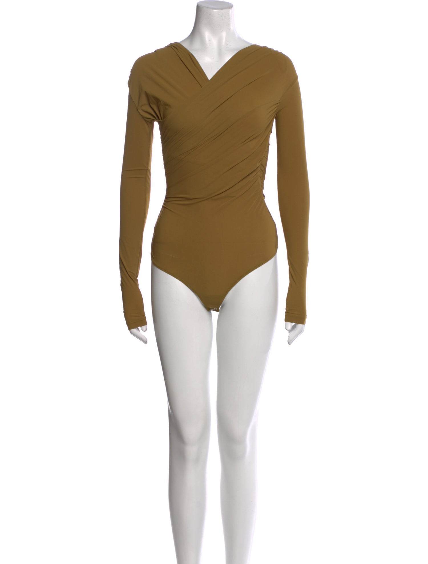 GoldSign Cowl Neck Long Sleeve Bodysuit w/ Tags