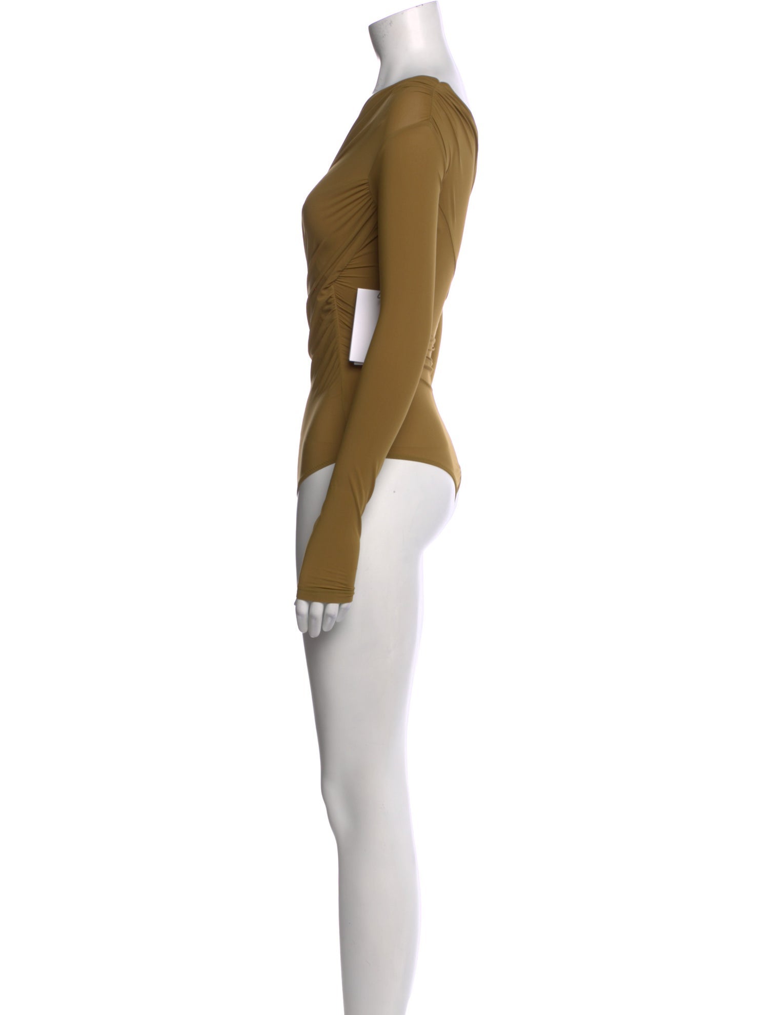 GoldSign Cowl Neck Long Sleeve Bodysuit w/ Tags