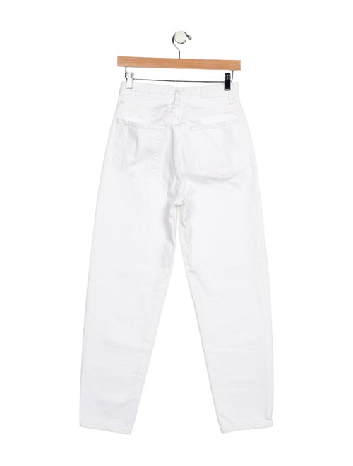 GoldSign High-Rise Straight Leg Jeans