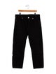 GoldSign Mid-Rise Straight Leg Jeans