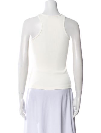 GoldSign Crew Neck Sleeveless Top