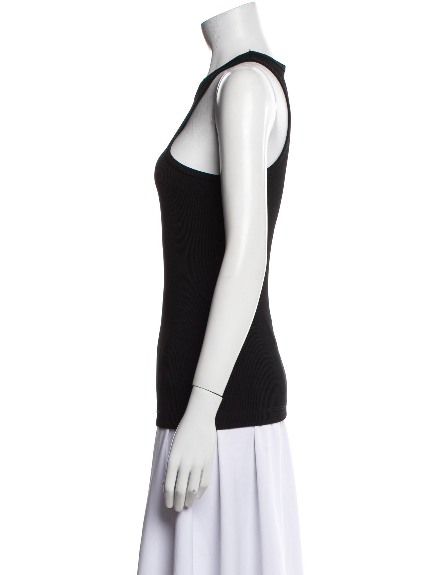 GoldSign Scoop Neck Sleeveless Top