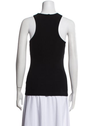 GoldSign Scoop Neck Sleeveless Top