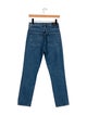 GoldSign High-Rise Straight Leg Jeans