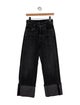 GoldSign High-Rise Wide Leg Jeans