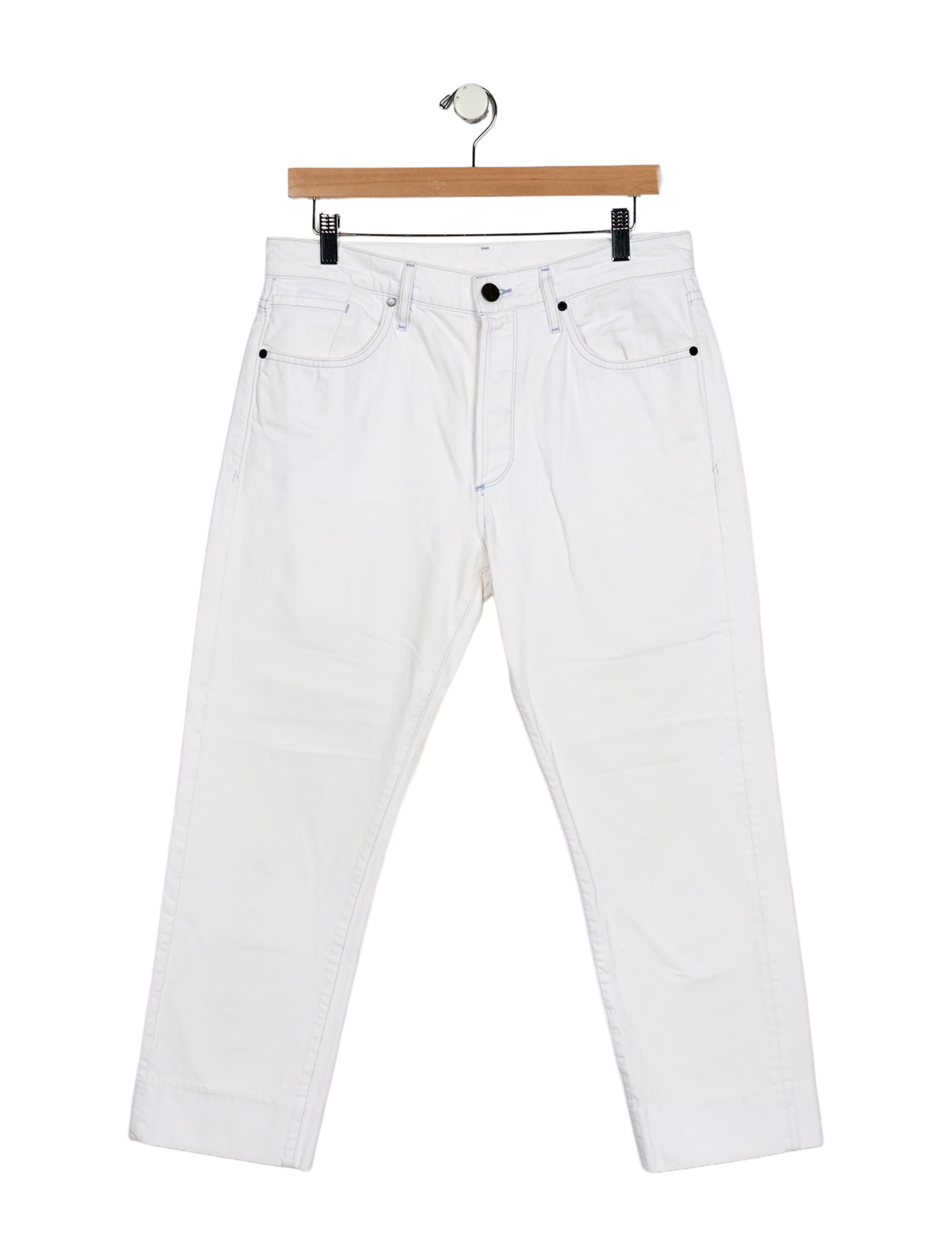 GoldSign High-Rise Straight Leg Jeans