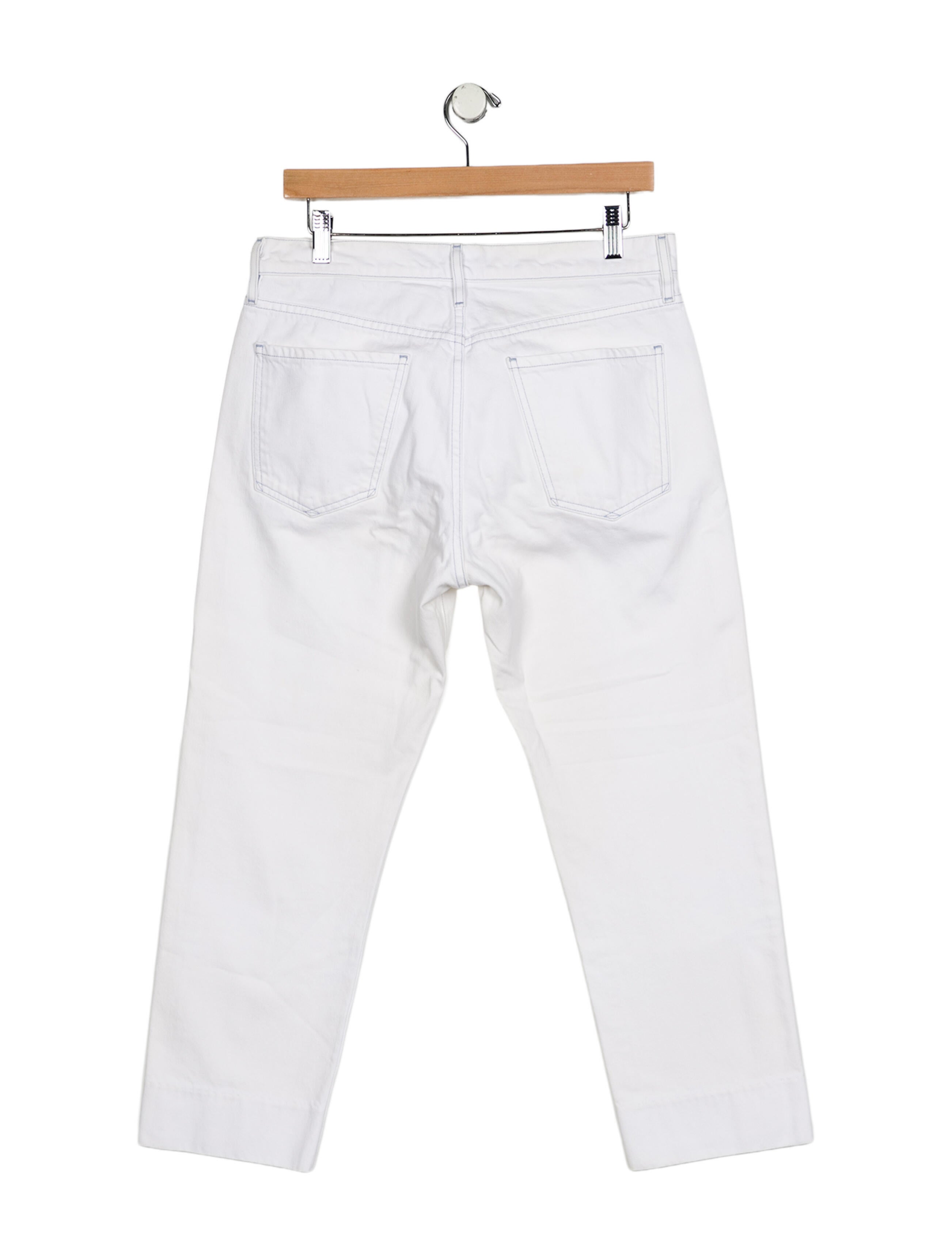 GoldSign High-Rise Straight Leg Jeans