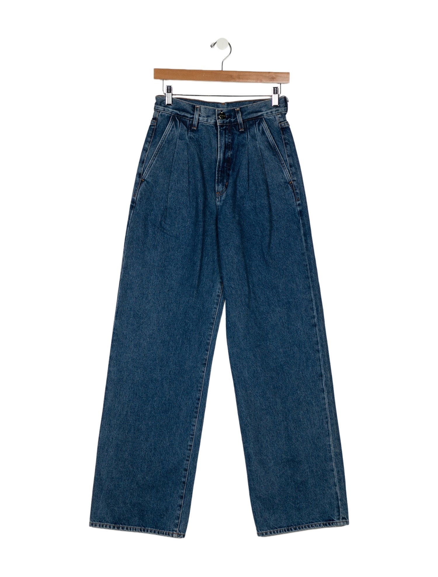 GoldSign High-Rise Wide Leg Jeans w/ Tags