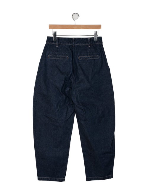 GoldSign High-Rise Straight Leg Jeans