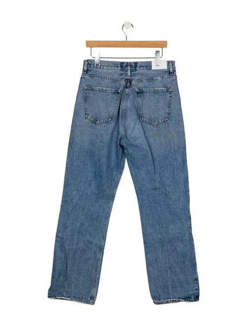 GoldSign High-Rise Wide Leg Jeans