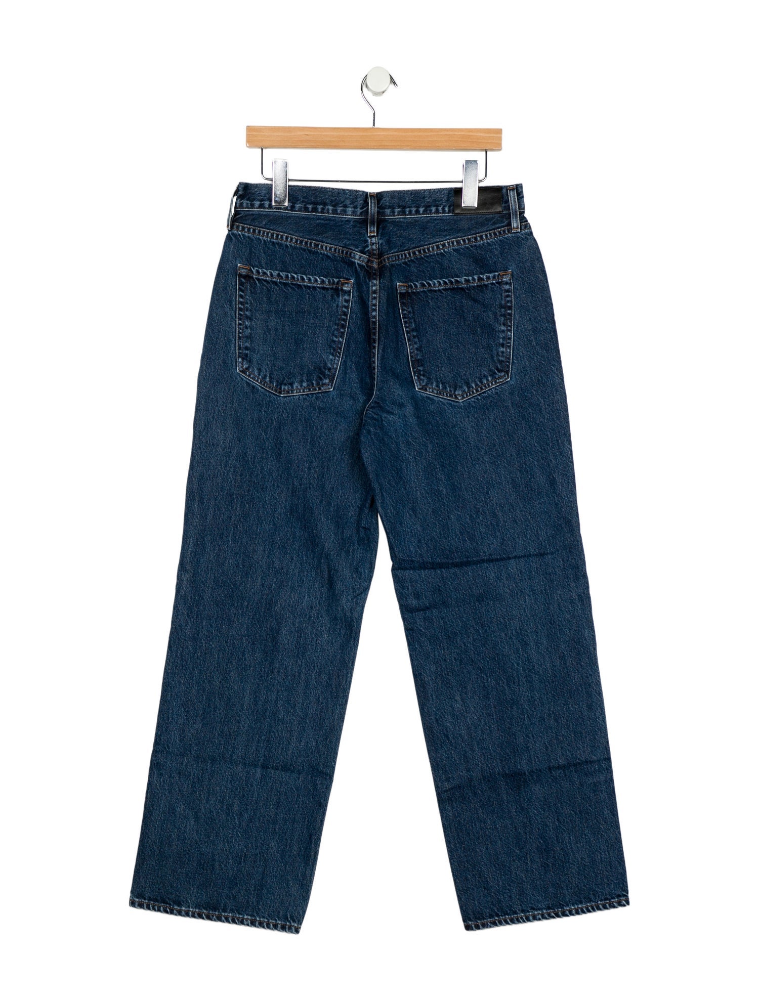 GoldSign High-Rise Wide Leg Jeans