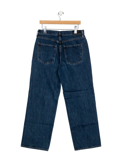 GoldSign High-Rise Wide Leg Jeans