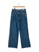 GoldSign High-Rise Wide Leg Jeans