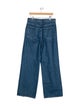 GoldSign High-Rise Wide Leg Jeans