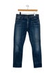 GoldSign Mid-Rise Straight Leg Jeans