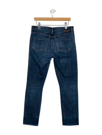 GoldSign Mid-Rise Straight Leg Jeans