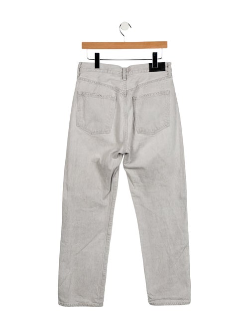 GoldSign High-Rise Straight Leg Jeans