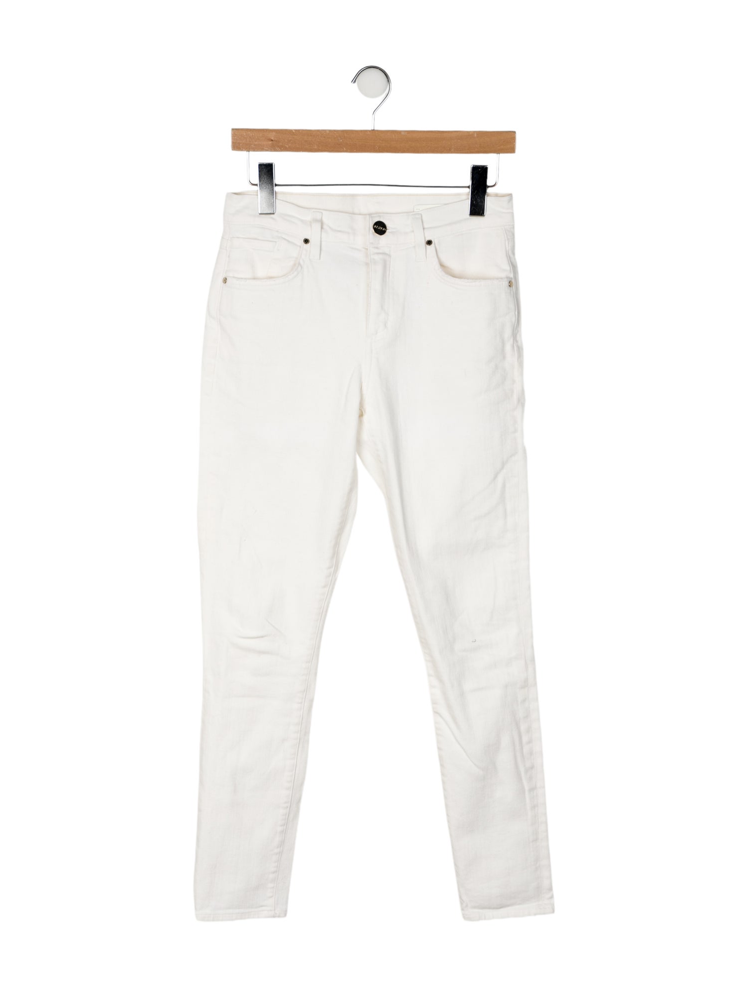 GoldSign High-Rise Skinny Leg Jeans