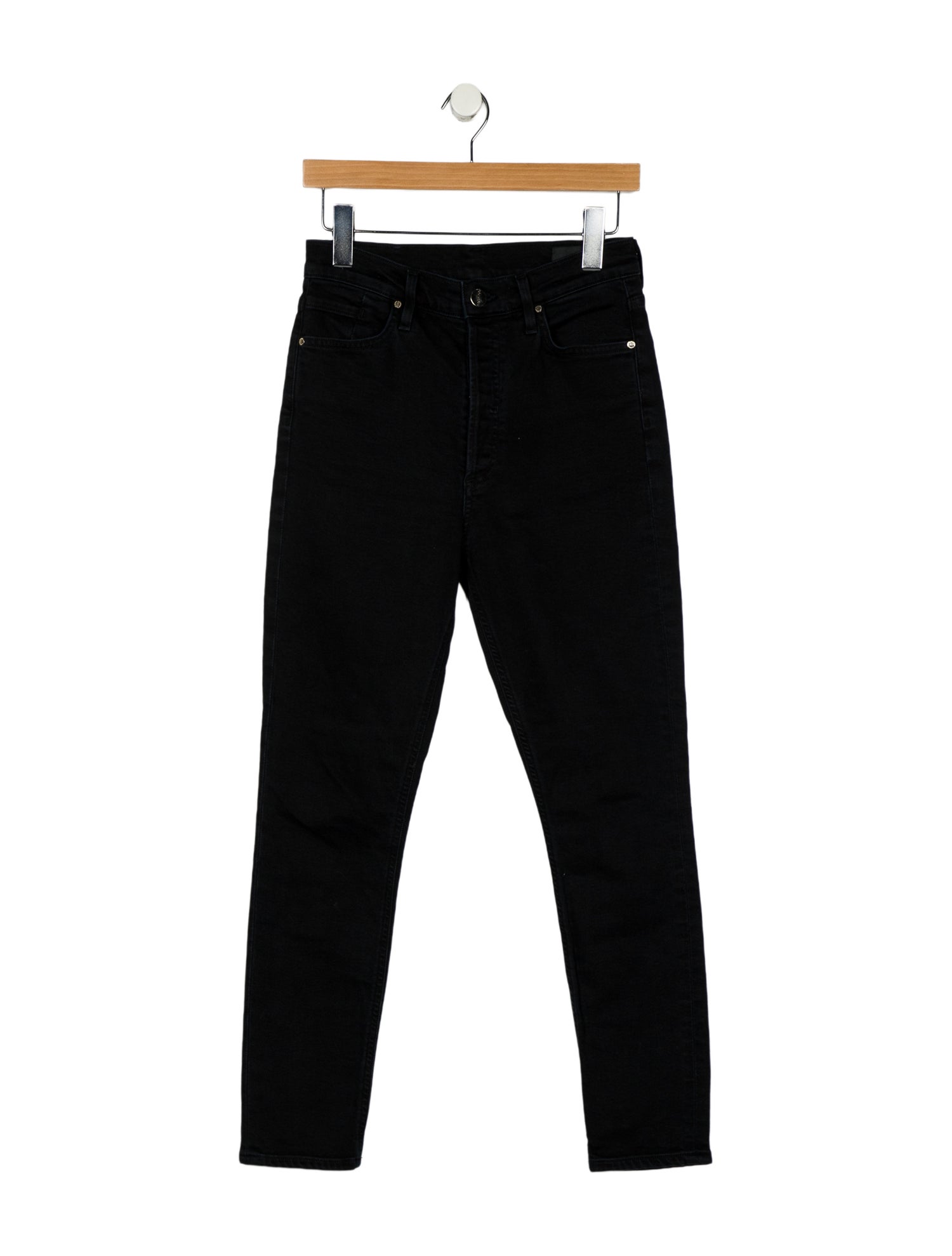 GoldSign High-Rise Skinny Leg Jeans